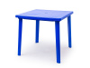 Стол пластмас.квадратный синий (800х800х710мм) Белгород